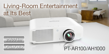 Panasonic laser projector PT-AR100/AH1000
